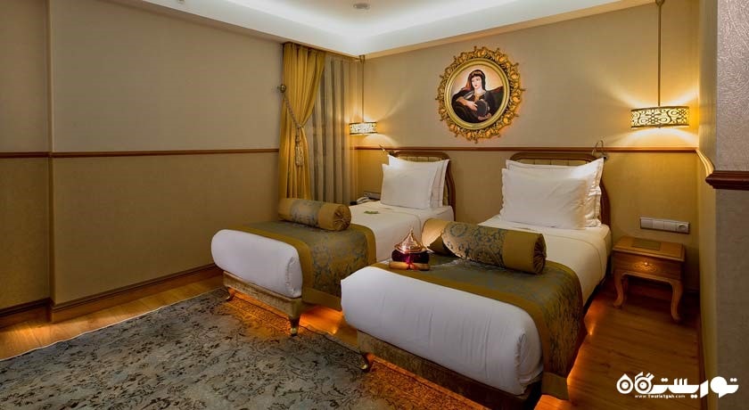 تخت های توئین اتاق دلوکس